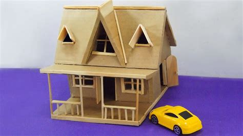 houses made of cardboard wood and metal|making buildings out of cardboard.